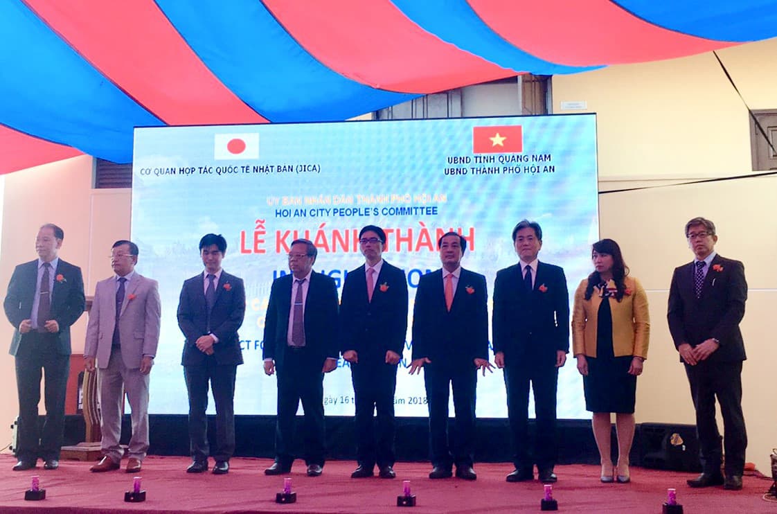 Khánh thành Công trình Nhà máy xử lý nước thải tại khu vực Chùa Cầu (Hội An)
