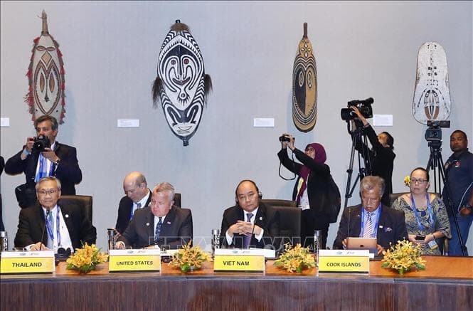 Hội nghị Cấp cao APEC 2018: Thủ tướng Nguyễn Xuân Phúc bắt đầu các hoạt động tại Hội nghị Cấp cao APEC