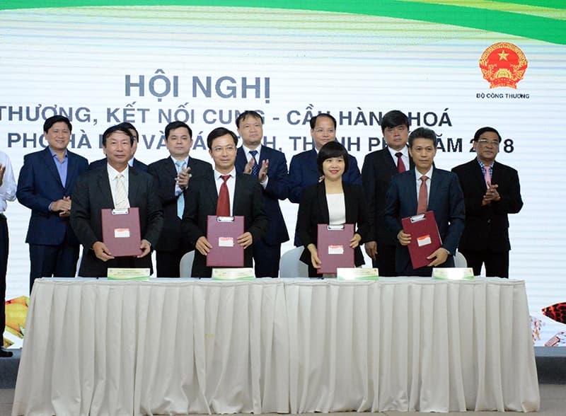Hơn 278 doanh nghiệp tham dự Hội nghị kết nối cung cầu TP Hà Nội năm 2018