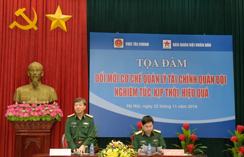 Đổi mới cơ chế quản lý tài chính quân đội nghiêm túc, kịp thời, hiệu quả