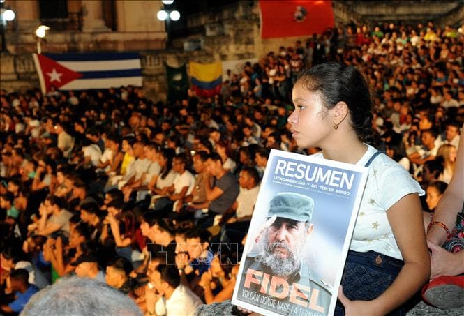 Cuba tưởng nhớ ngày mất của lãnh tụ cách mạng Fidel Castro