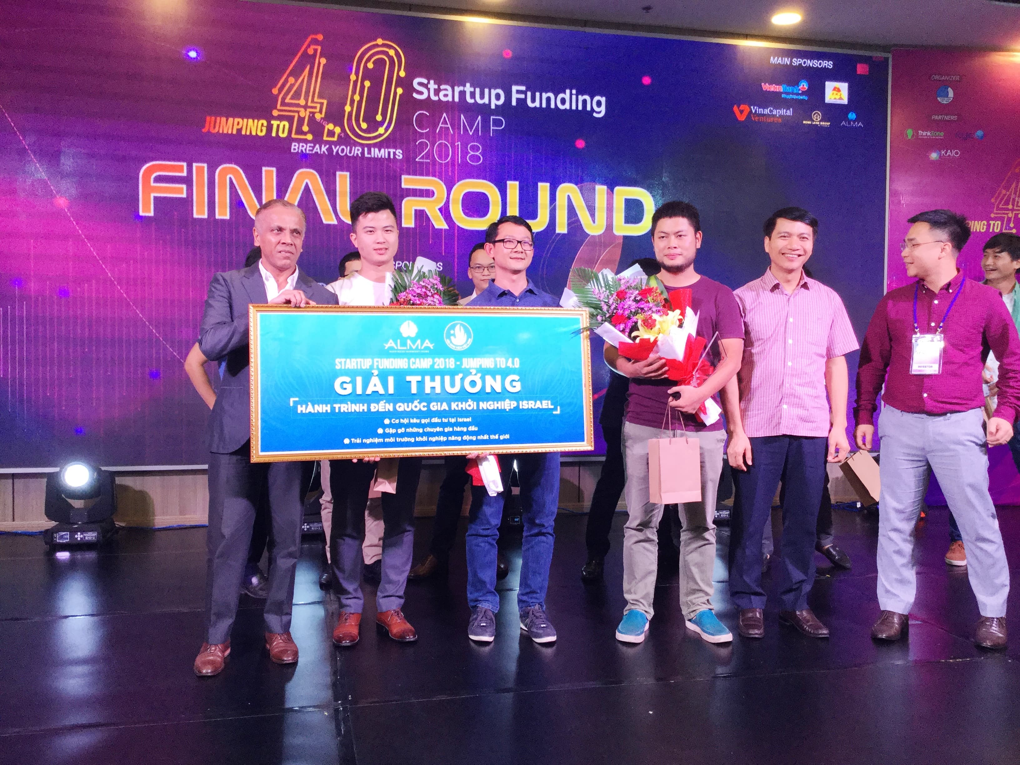 Ứng dụng giúp việc nhà theo giờ giành giải Nhất Cuộc thi Startup Funding Camp 2018