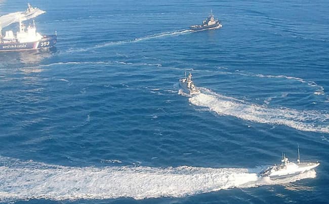 FSB cáo buộc Ukraine chĩa vũ khí vào tàu Nga tại Eo biển Kerch