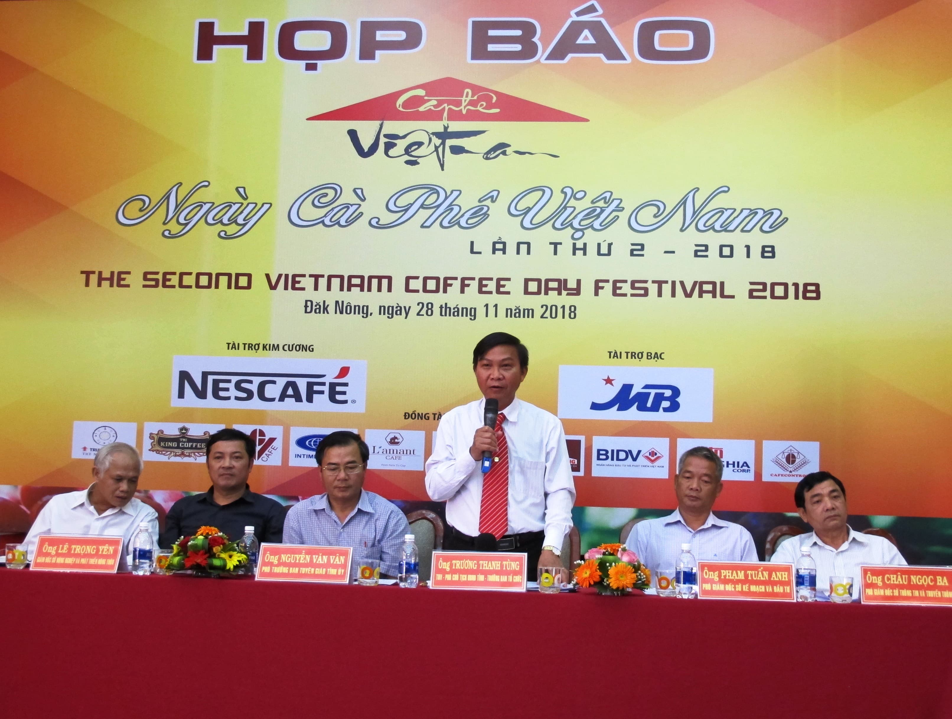 Ngày Cà phê Việt Nam sẽ diễn ra tại thị xã Gia Nghĩa (Đắk Nông)