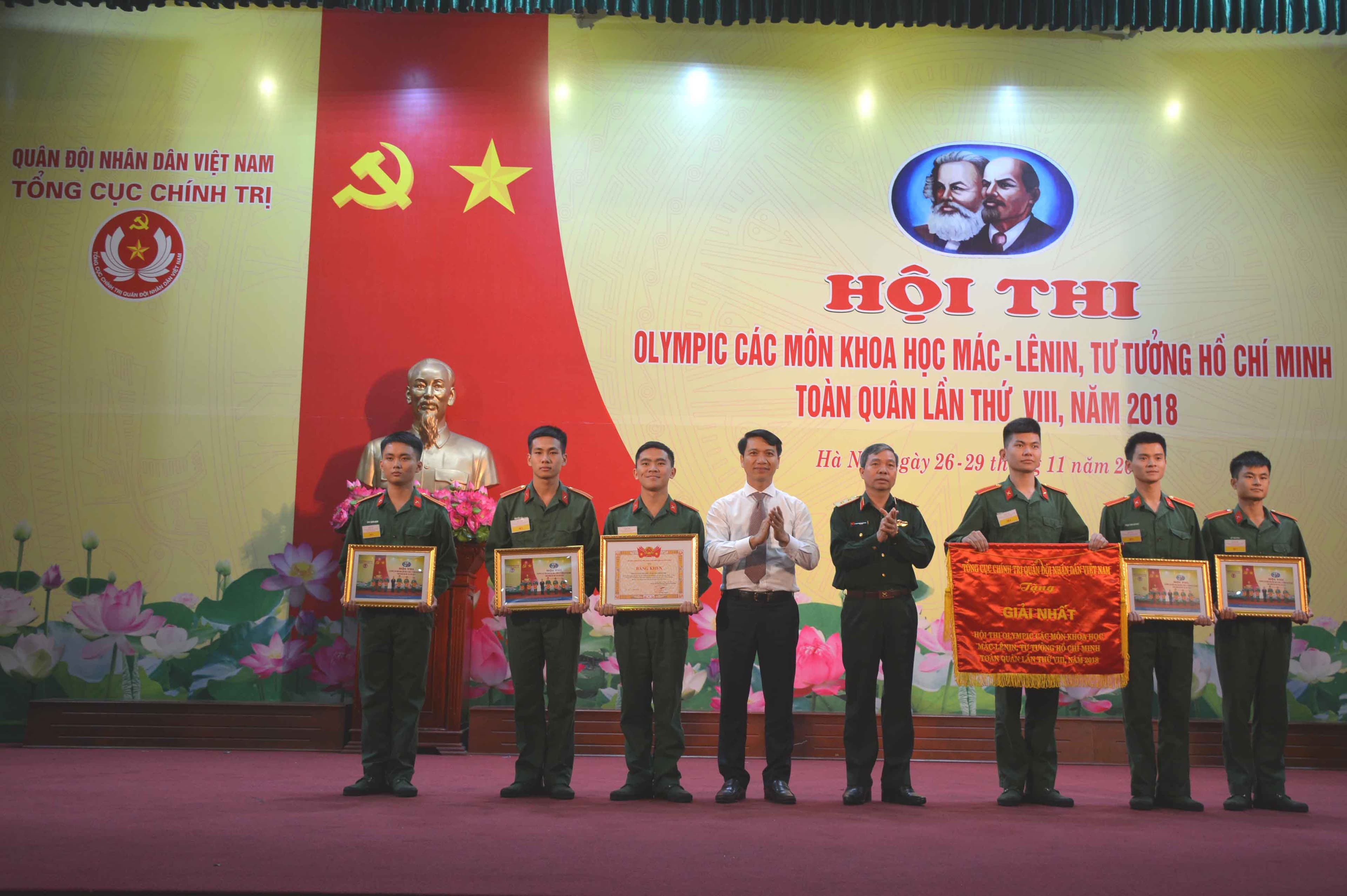 Hội thi Olympic các môn khoa học Mác - Lênin, tư tưởng Hồ Chí Minh toàn quân lần thứ VIII thành công tốt đẹp