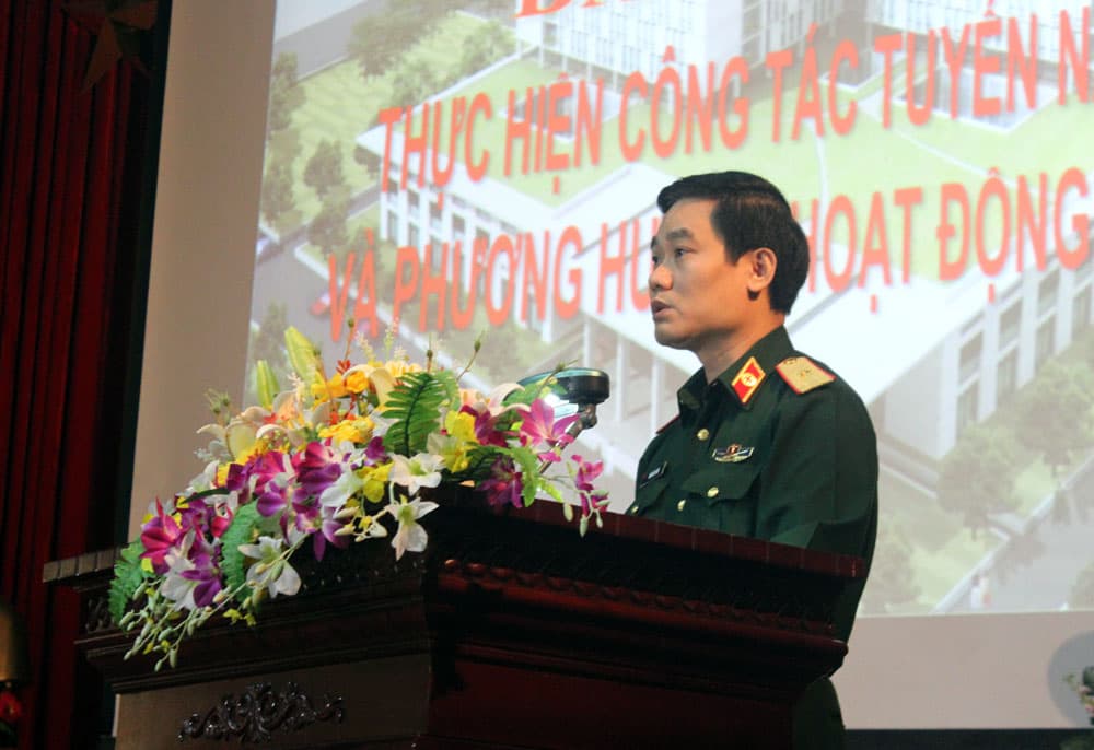 Bệnh viện Quân y 103 tổ chức Hội nghị tổng kết công tác tuyến năm 2018