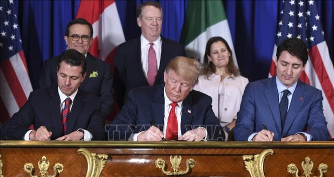 Mỹ, Canada và Mexico đề cao tầm quan trọng của USMCA