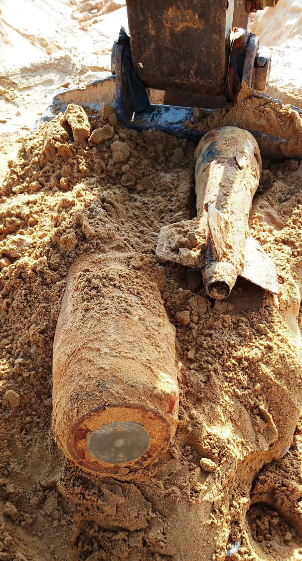 Xử lý thành công 2 quả bom nặng hơn 500kg tại Ninh Thuận