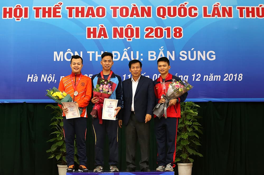 Bộ Văn hóa, Thể thao và Du lịch trao thưởng cho các VĐV đạt thành tích cao môn Bắn súng