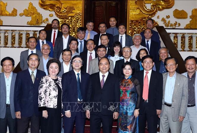 Thủ tướng Nguyễn Xuân Phúc gặp mặt Hội Quy hoạch phát triển đô thị Việt Nam