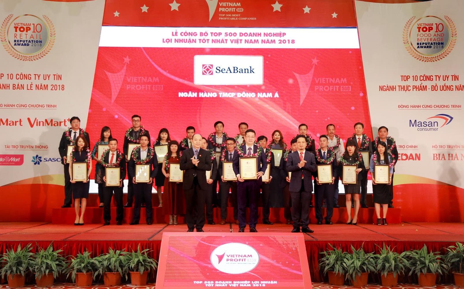 SeABank nằm trong nhóm 90 doanh nghiệp tư nhân lợi nhuận tốt nhất Việt Nam