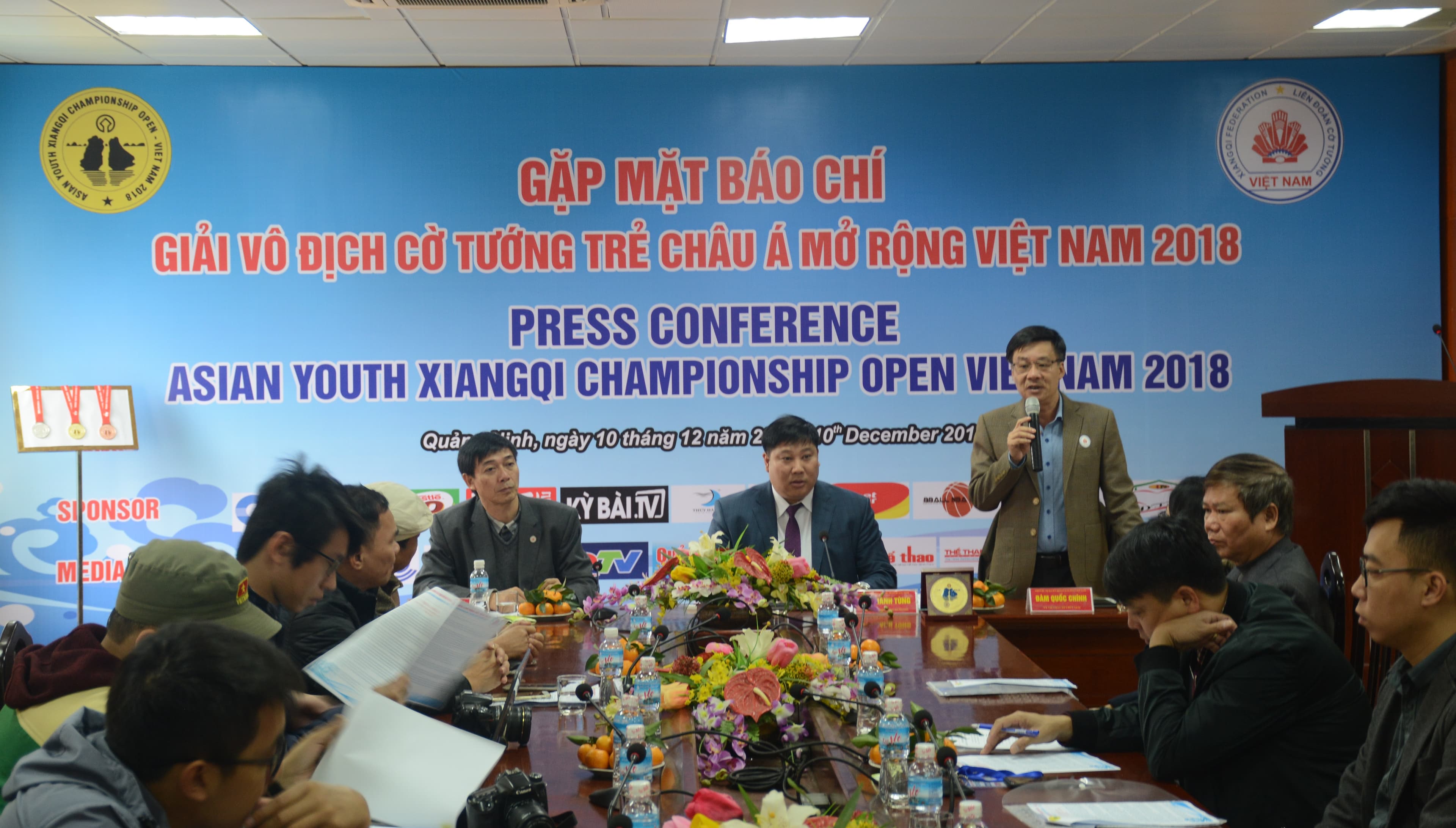 Hơn 100 kỳ thủ tham dự Giải cờ tướng trẻ châu Á mở rộng Việt Nam năm 2018