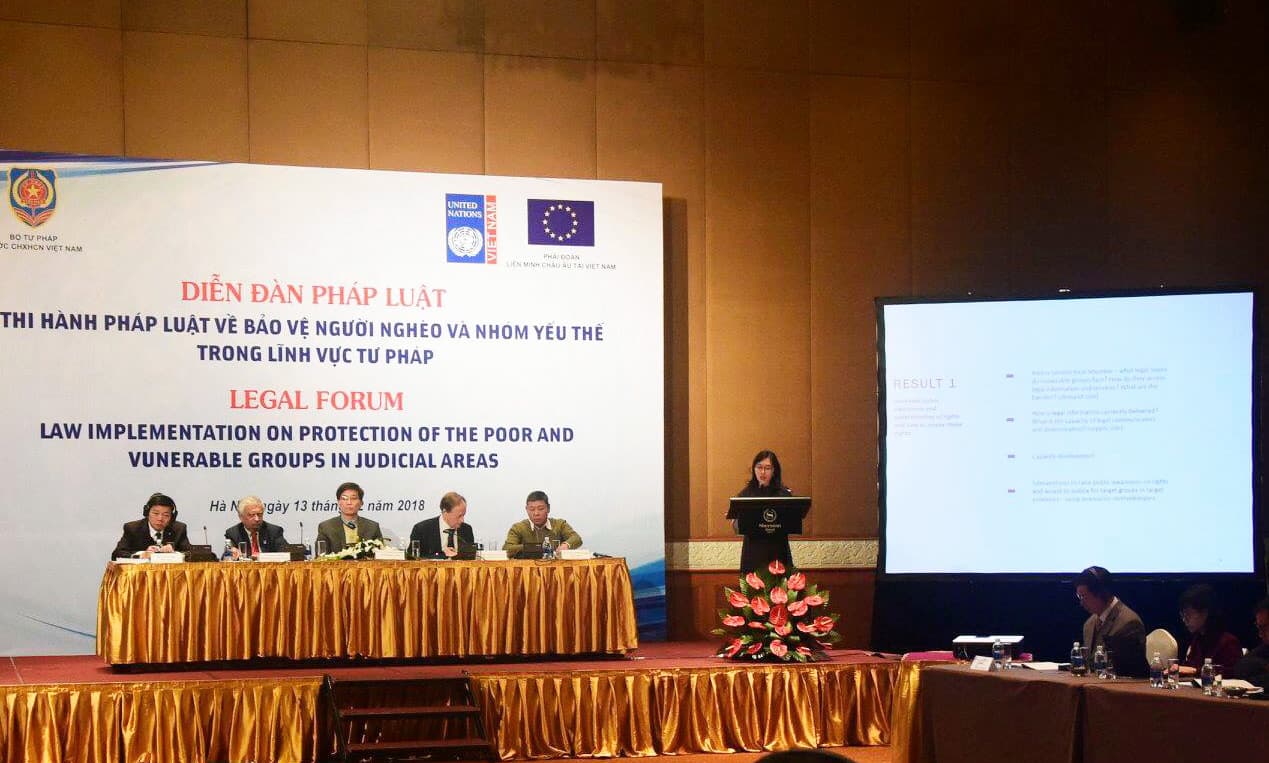 Thi hành pháp luật về bảo vệ người nghèo và nhóm yếu thế trong lĩnh vực tư pháp