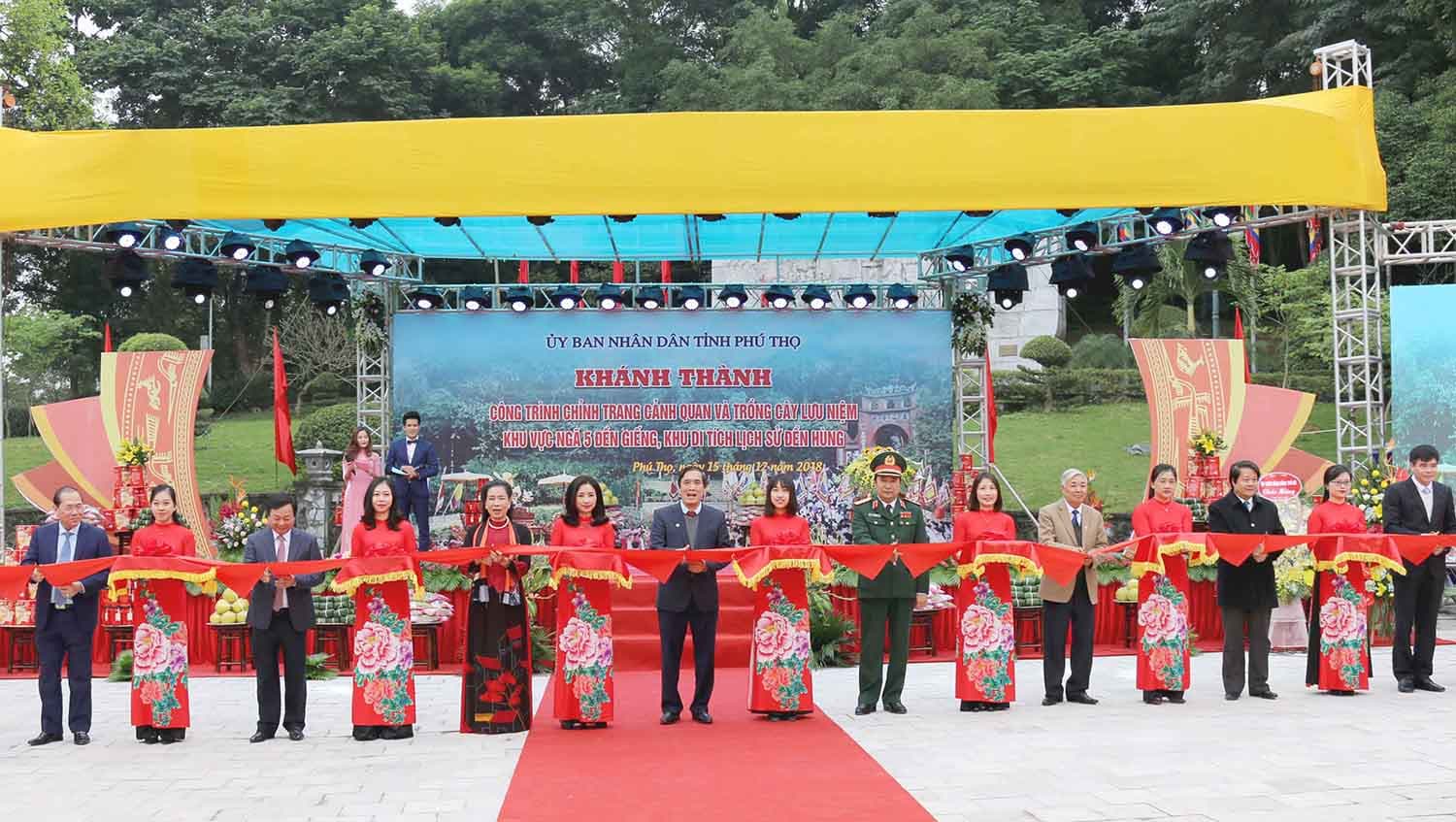 Khánh thành công trình chỉnh trang cảnh quan Khu Di tích lịch sử Đền Hùng