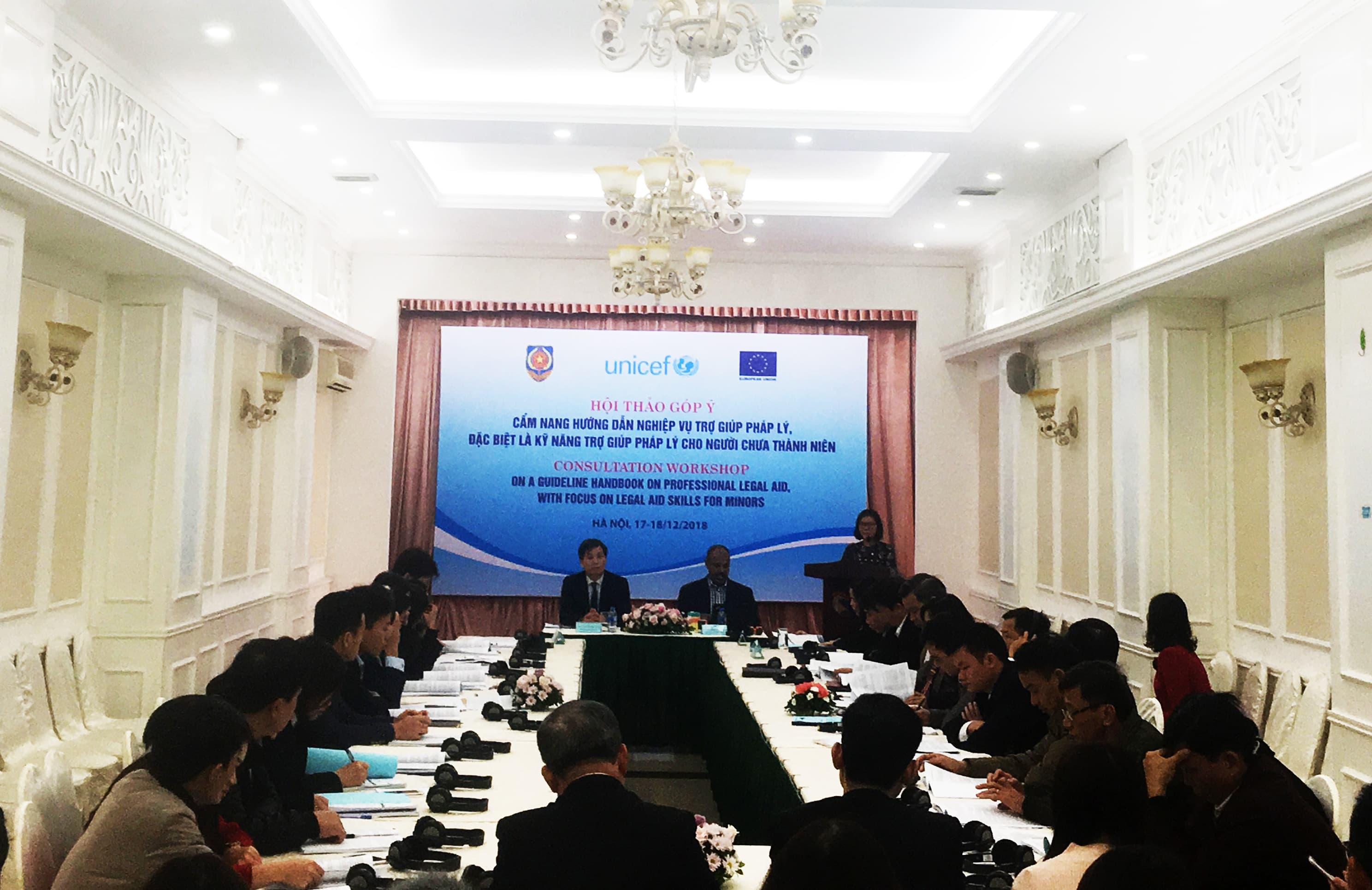 Nâng cao kỹ năng trợ giúp pháp lý cho người chưa thành niên
