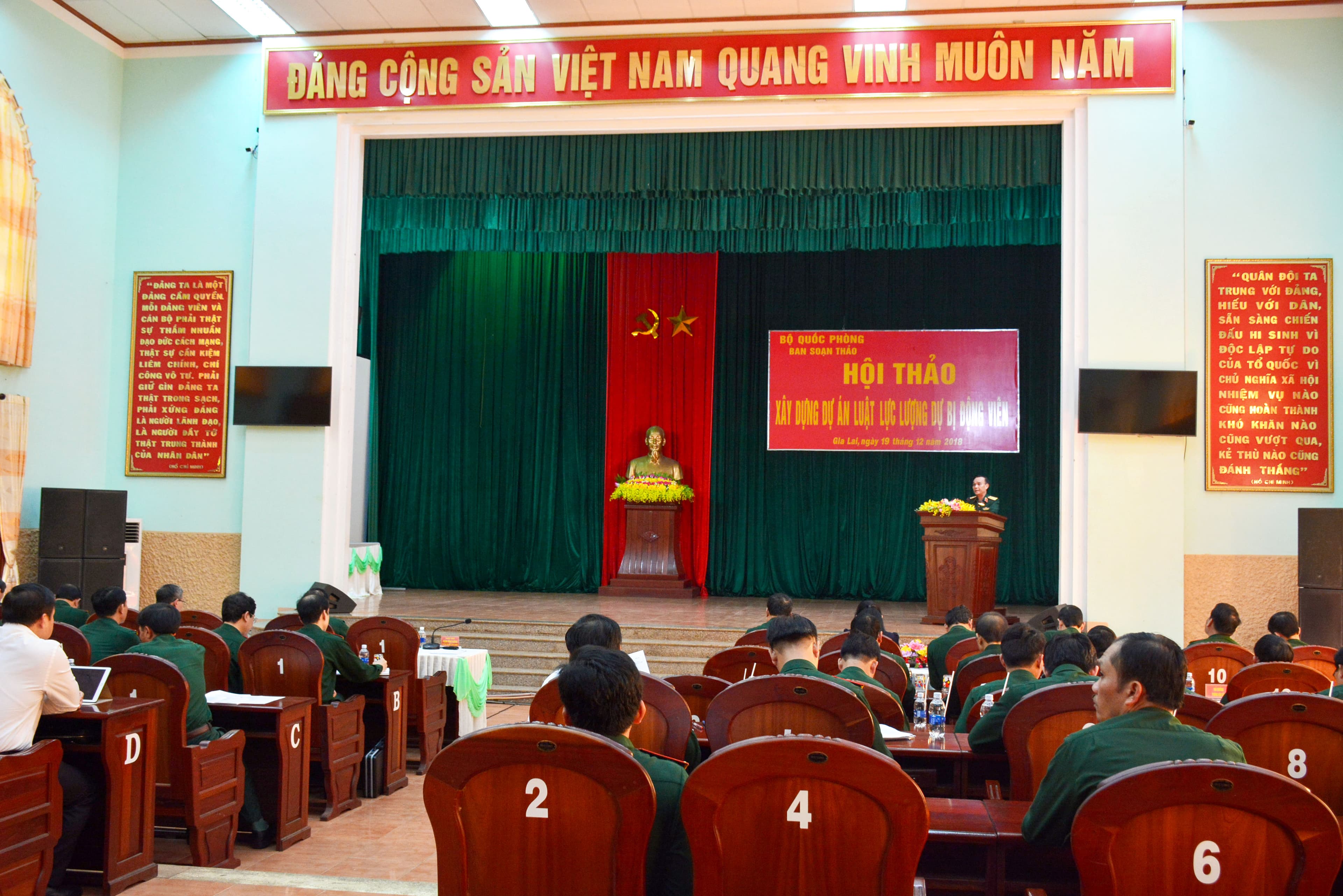 Hội thảo xây dựng Dự án Luật lực lượng Dự bị động viên