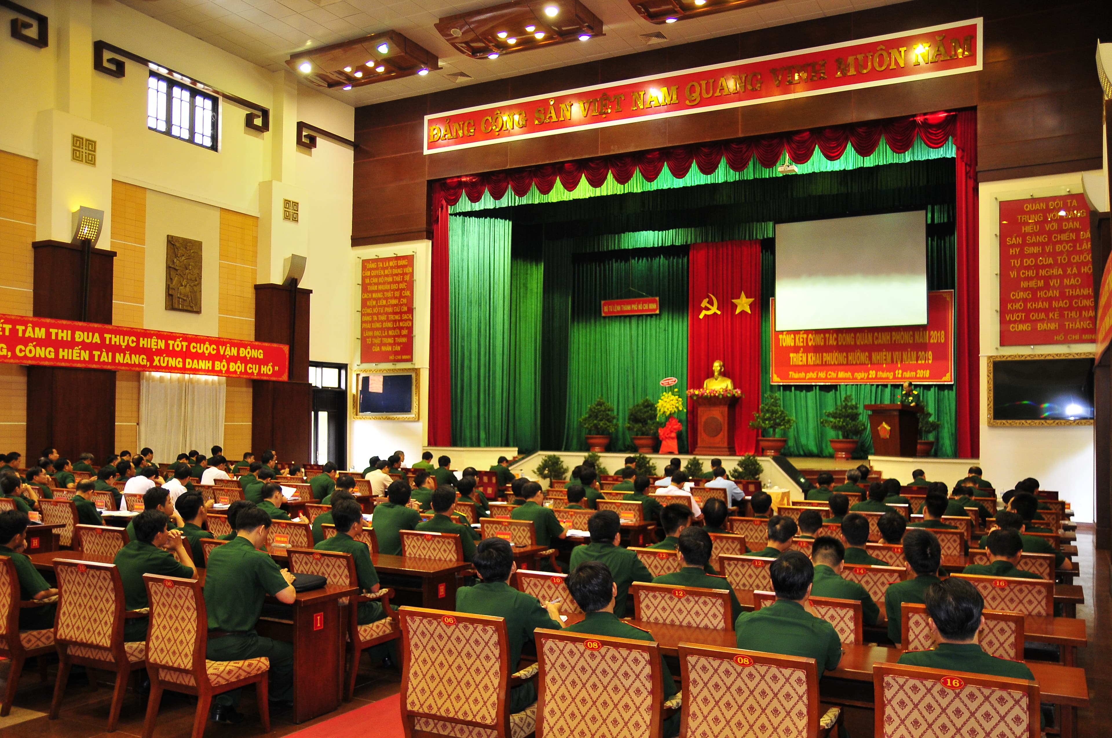 Bộ tư lệnh TP Hồ Chí Minh tổng kết công tác đóng quân canh phòng năm 2018