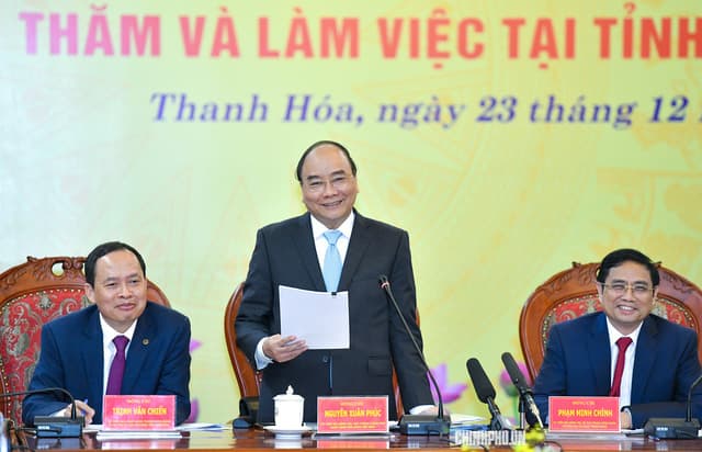 Thủ tướng Nguyễn Xuân Phúc: Thanh Hóa cần nỗ lực vươn lên tự chủ ngân sách
