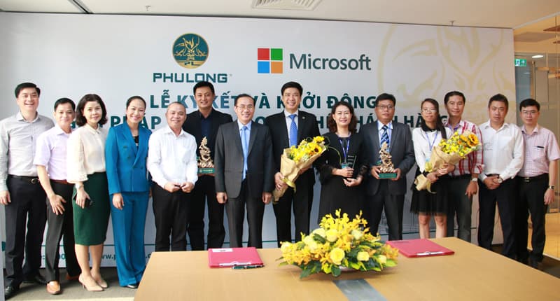 Phú Long triển khai dự án quản lý quan hệ khách hàng Microsoft Dynamics 365