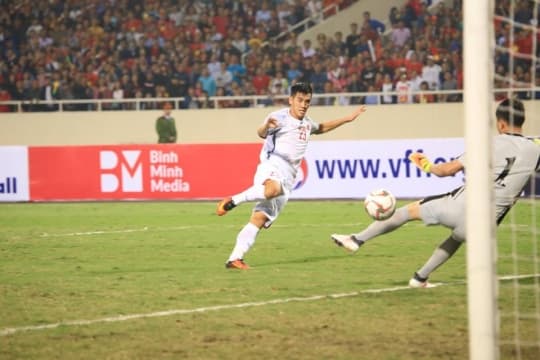Tiến Linh lập công, ĐT Việt Nam hòa ĐT CHDCND Triều Tiên