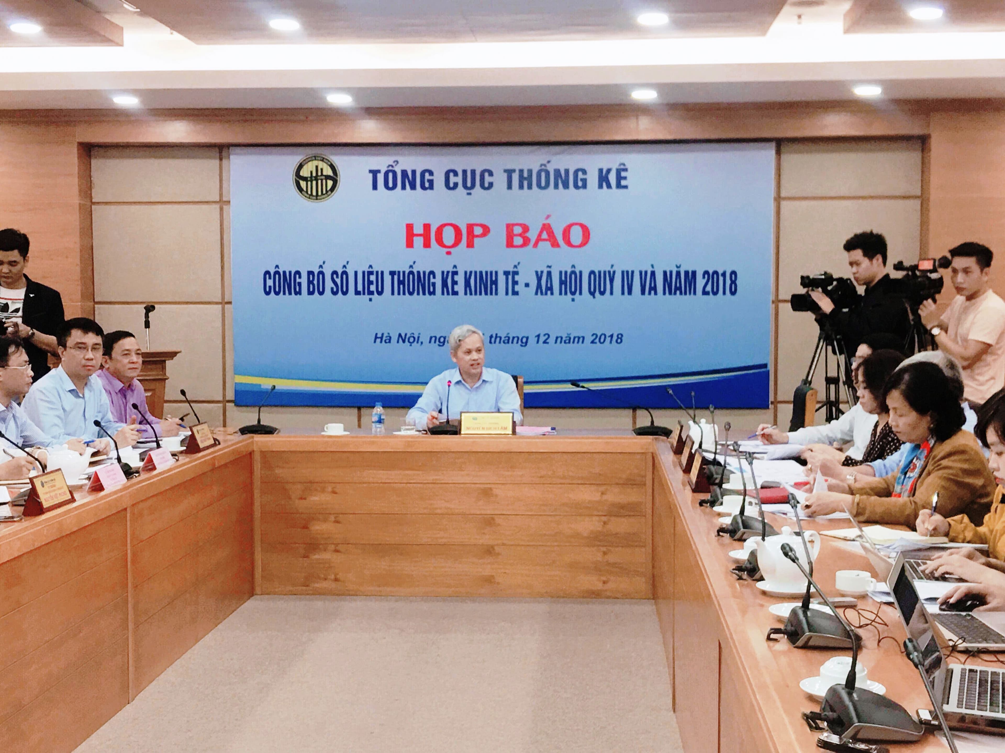 GDP năm 2018 tăng 7,08%, cao nhất trong 11 năm trở lại đây