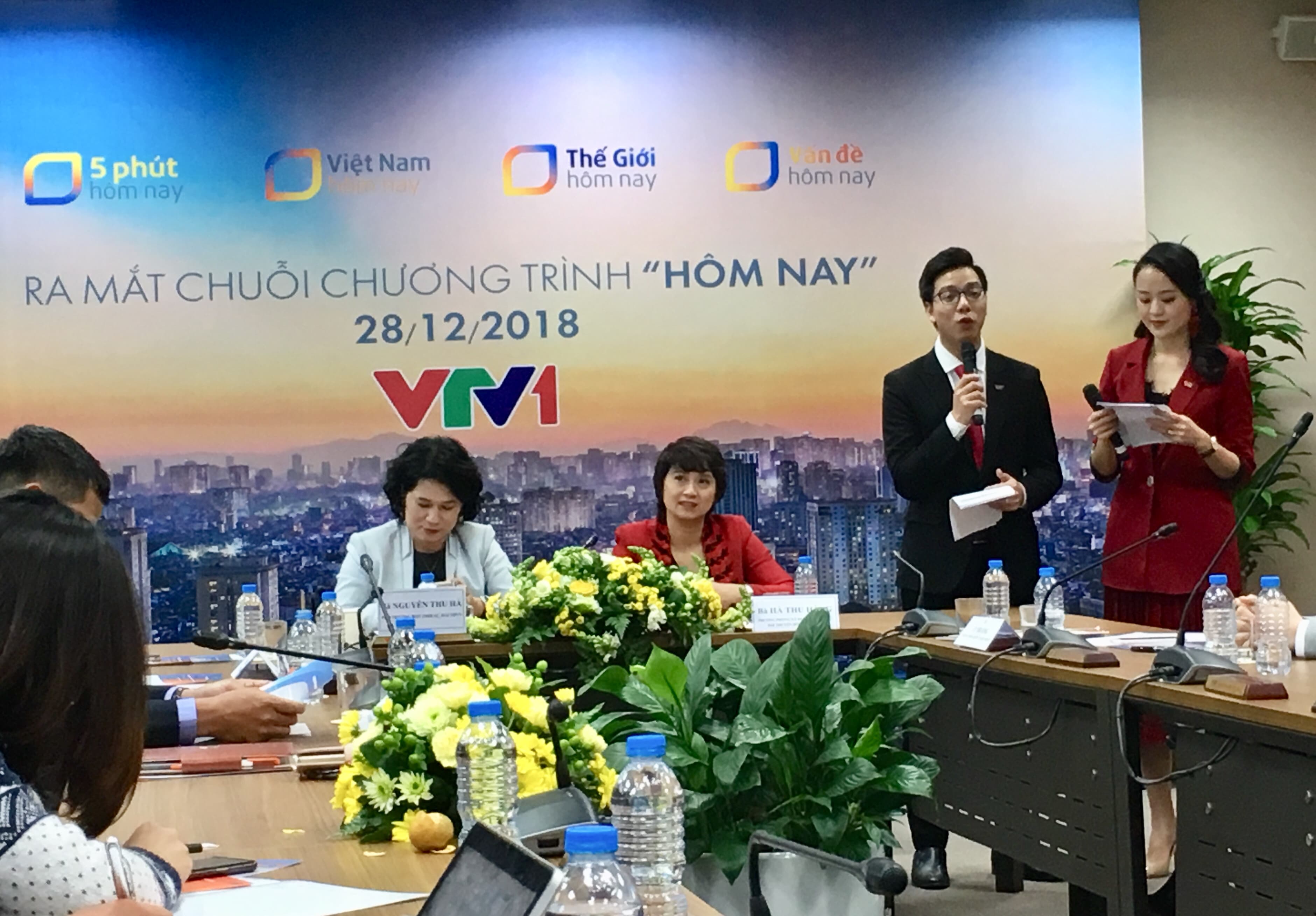 Loạt chương trình “Hôm nay” lên sóng VTV1