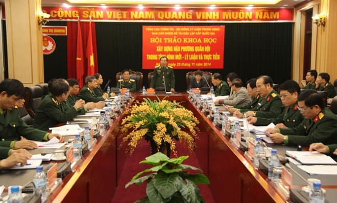 Xây dựng hậu phương quân đội trước tình hình mới