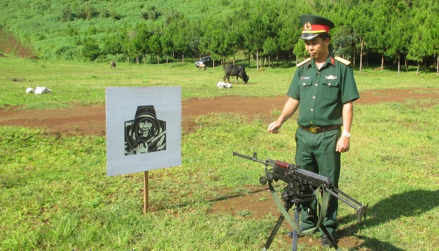 Người cán bộ tâm huyết với công tác huấn luyện