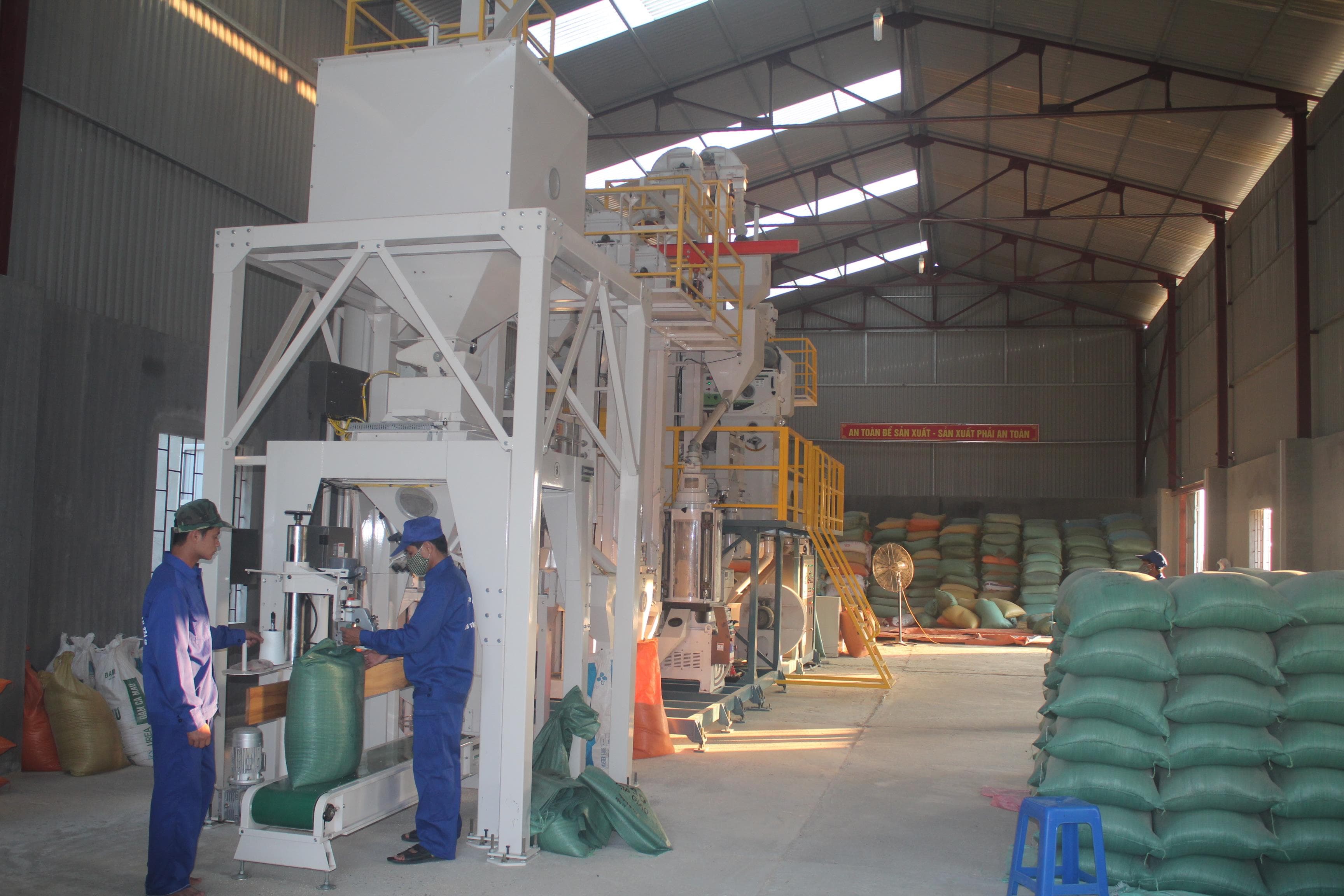 Hiệu quả từ trạm xay xát gạo