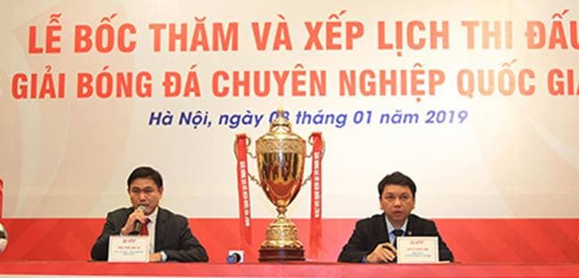 Nhiều điểm mới tại các giải bóng đá chuyên nghiệp Việt Nam mùa giải 2019