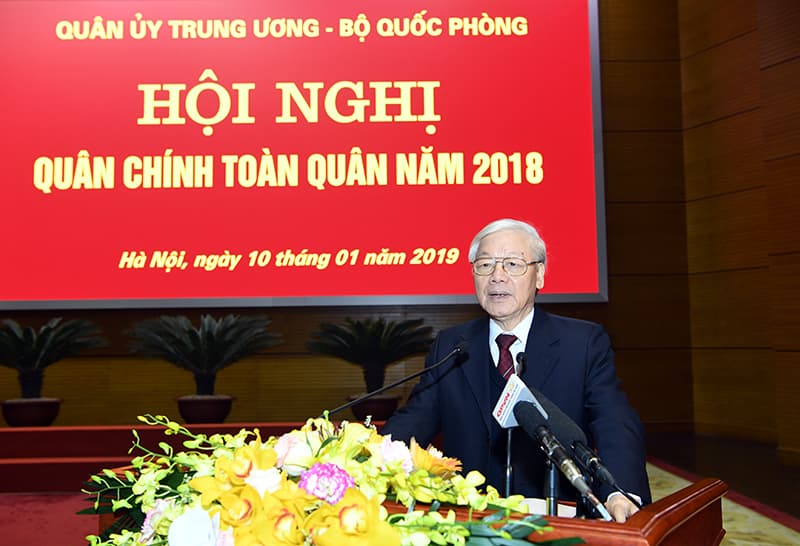 Xây dựng quân đội vững mạnh về chính trị, tuyệt đối trung thành với Đảng, với Tổ quốc và nhân dân (*)
