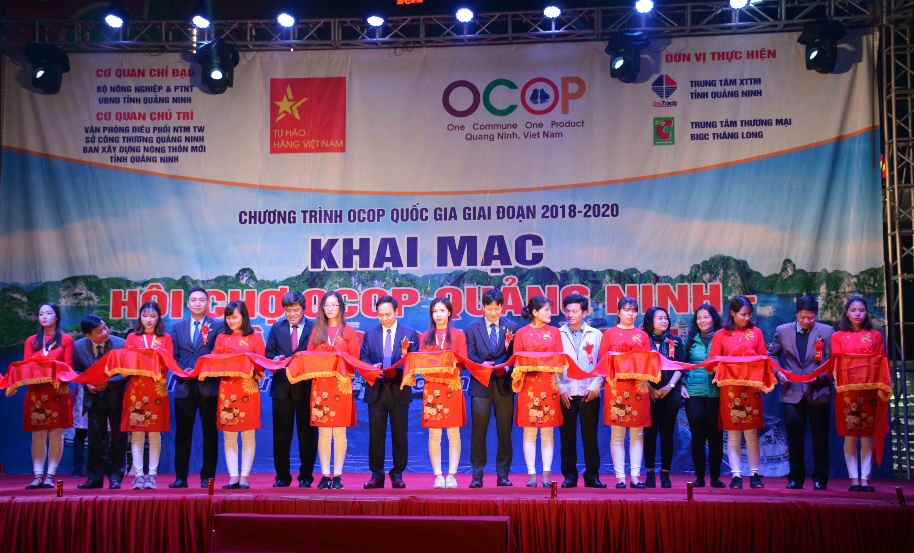 Khai mạc Hội chợ OCOP Quảng Ninh - Xuân 2019 tại Hà Nội