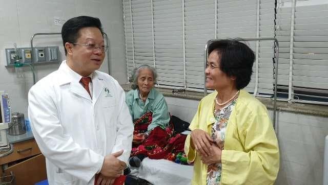Ấm lòng bệnh nhân trong những ngày giá rét