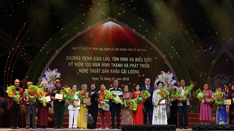 Đặc sắc chương trình nghệ thuật kỷ niệm 100 năm Sân khấu Cải lương