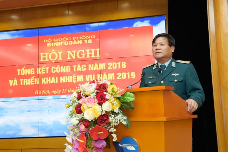 Binh đoàn 18 tổng kết công tác năm 2018 và triển khai nhiệm vụ năm 2019