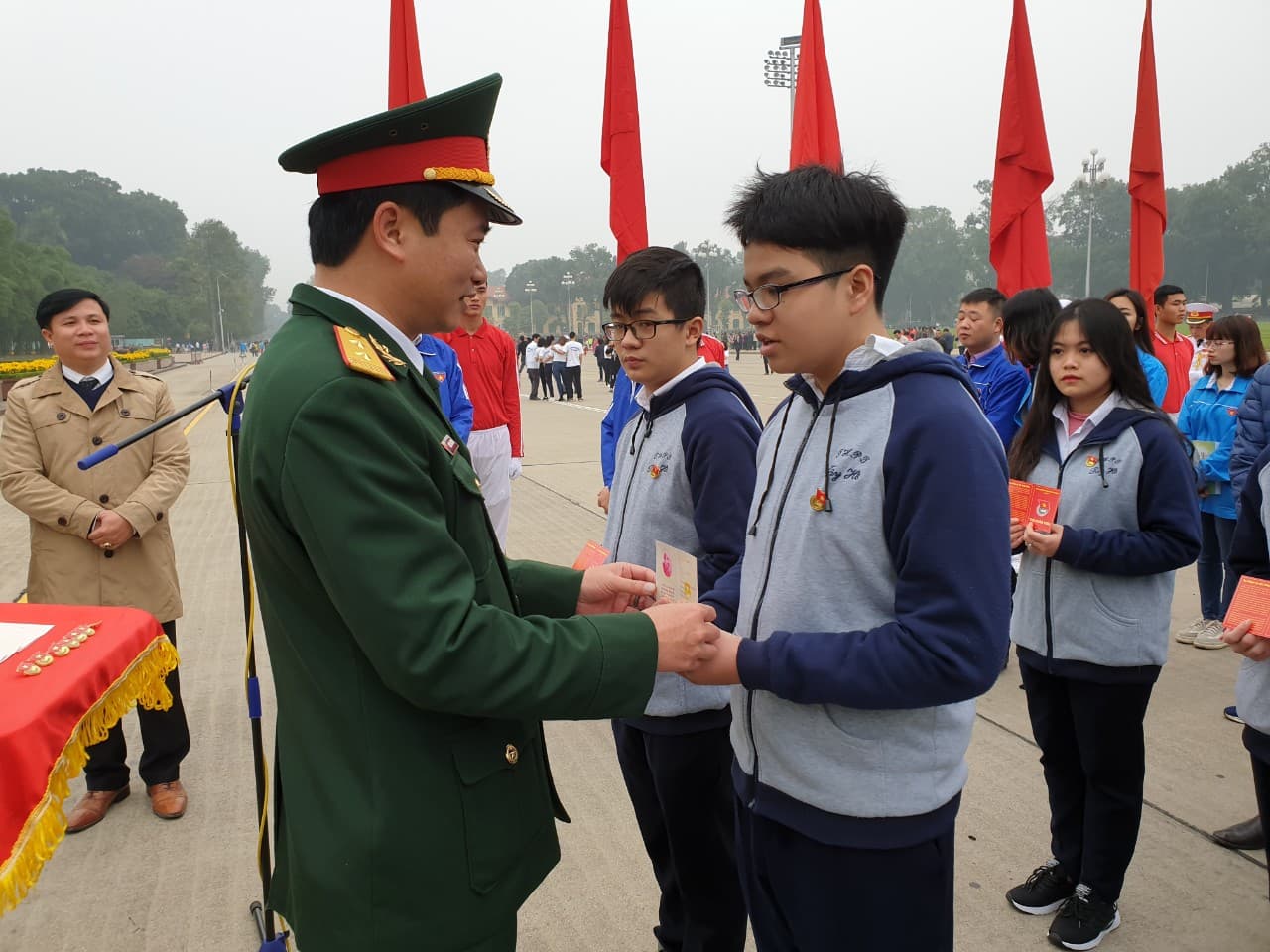 Hưởng ứng hành trình “Tuổi trẻ Việt Nam nhớ lời Di chúc theo chân Bác”
