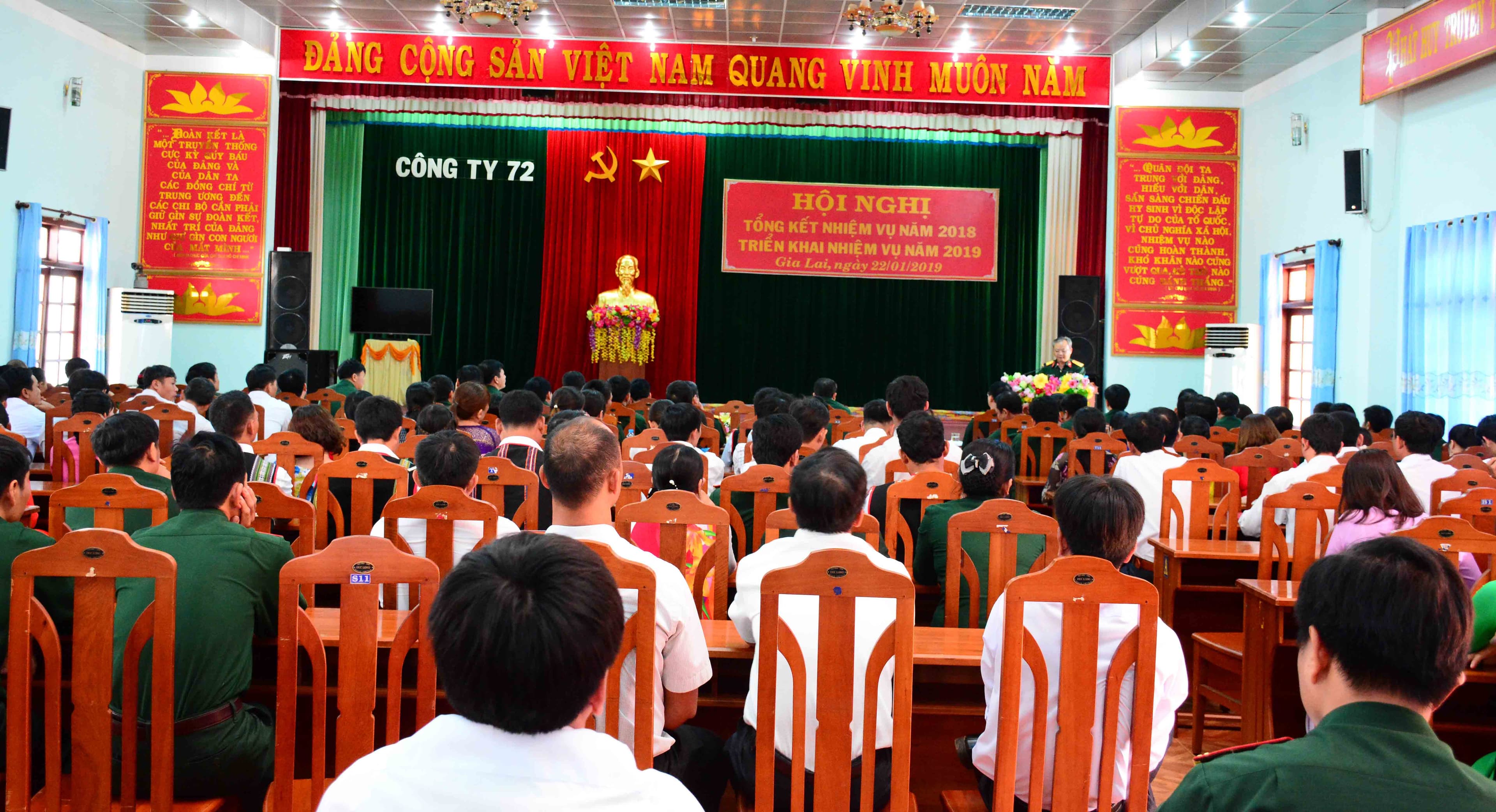 Công ty 72 (Binh đoàn 15) triển khai nhiệm vụ năm 2019