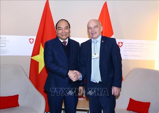 Hoạt động của Thủ tướng Nguyễn Xuân Phúc tại WEF Davos 2019