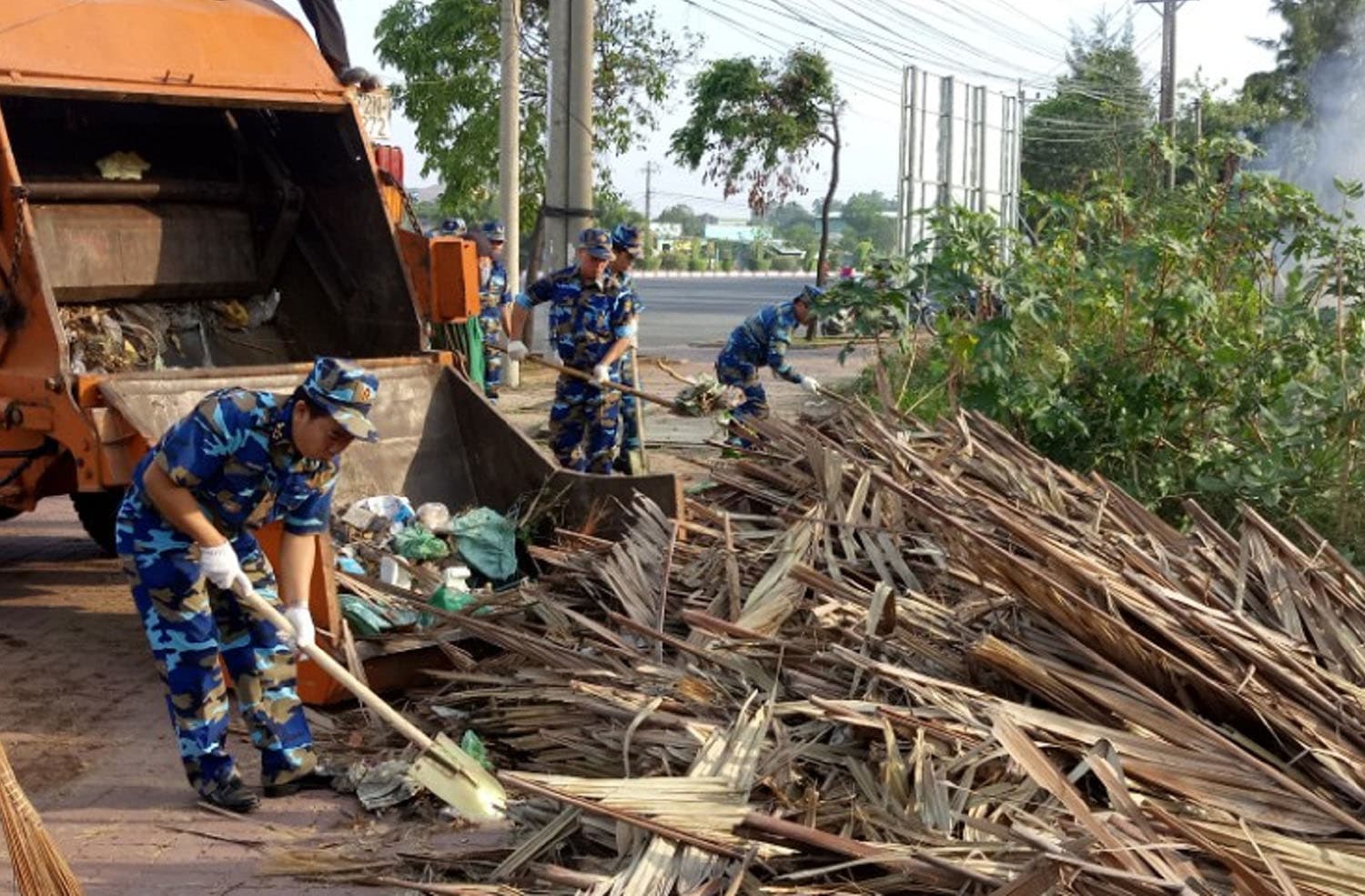 Tuổi trẻ Quân cảng Sài Gòn tham gia bảo vệ môi trường