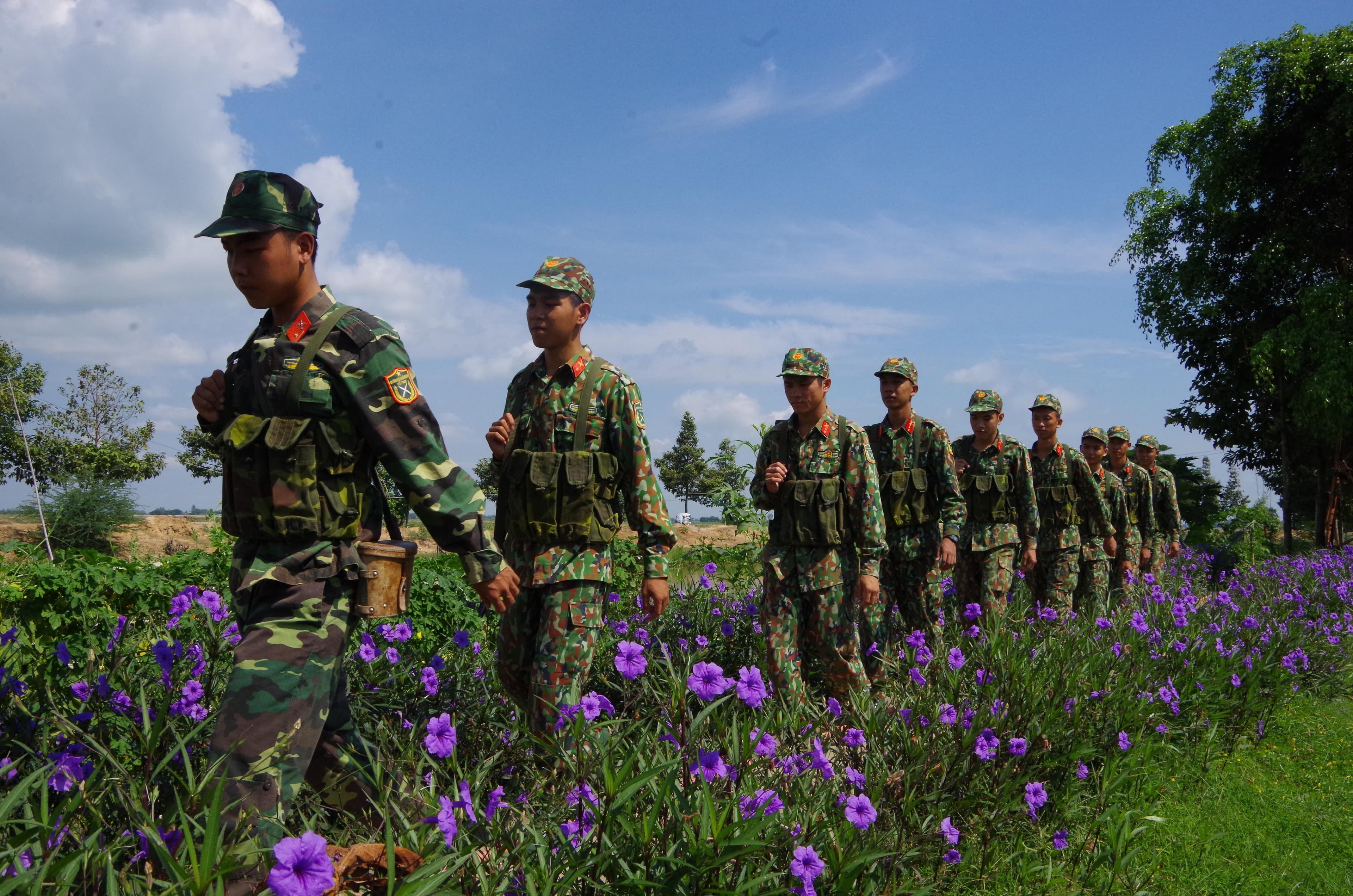 Chiến sĩ và mùa xuân đẹp nhất!