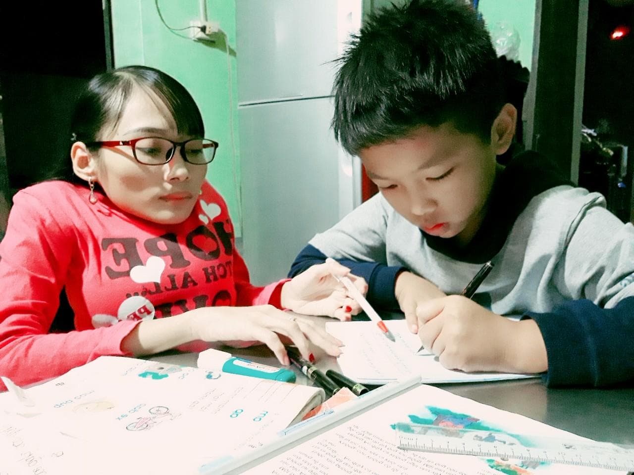 “Ngọc Tâm thủy tinh” với lớp học đặc biệt