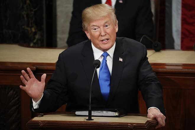 Tổng thống Mỹ Donald Trump sẽ đọc Thông điệp liên bang vào ngày 5-2-2019