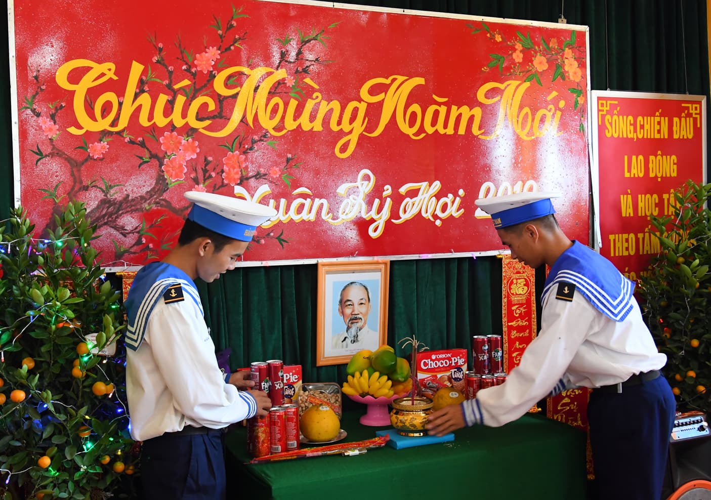 Tết sớm ở Trường Sa