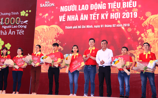 Tặng 1.000 vé máy bay cho lao động tiêu biểu về nhà đón Tết