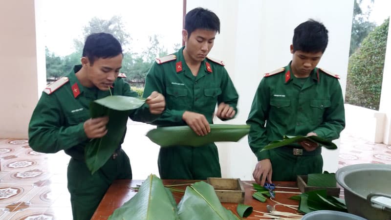 Tết của lính đảo tiền tiêu