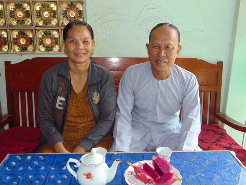 Lão nông giàu lòng nhân ái