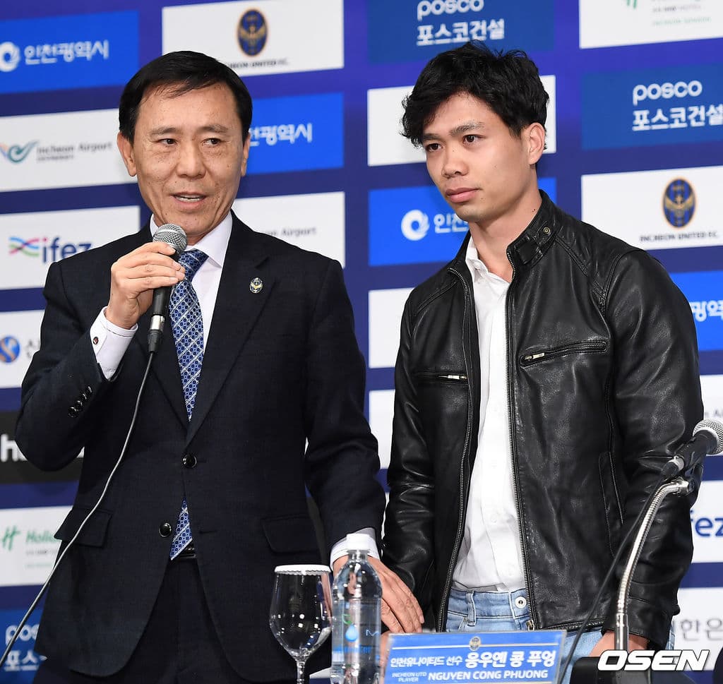 Công Phượng chính thức ra mắt tại CLB Incheon United