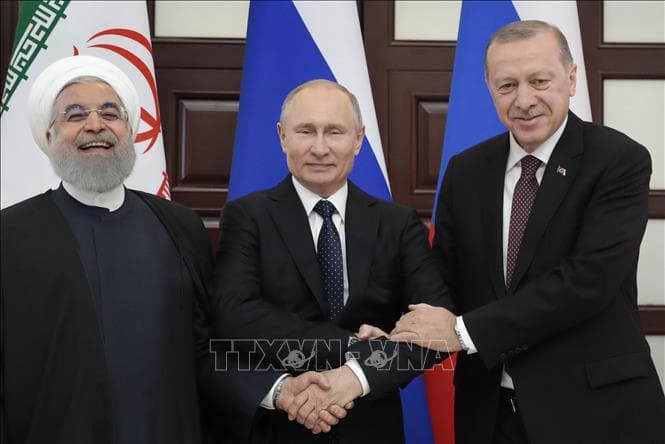 "Bộ ba" Astana lên án âm mưu gây tổn hại chủ quyền của Syria