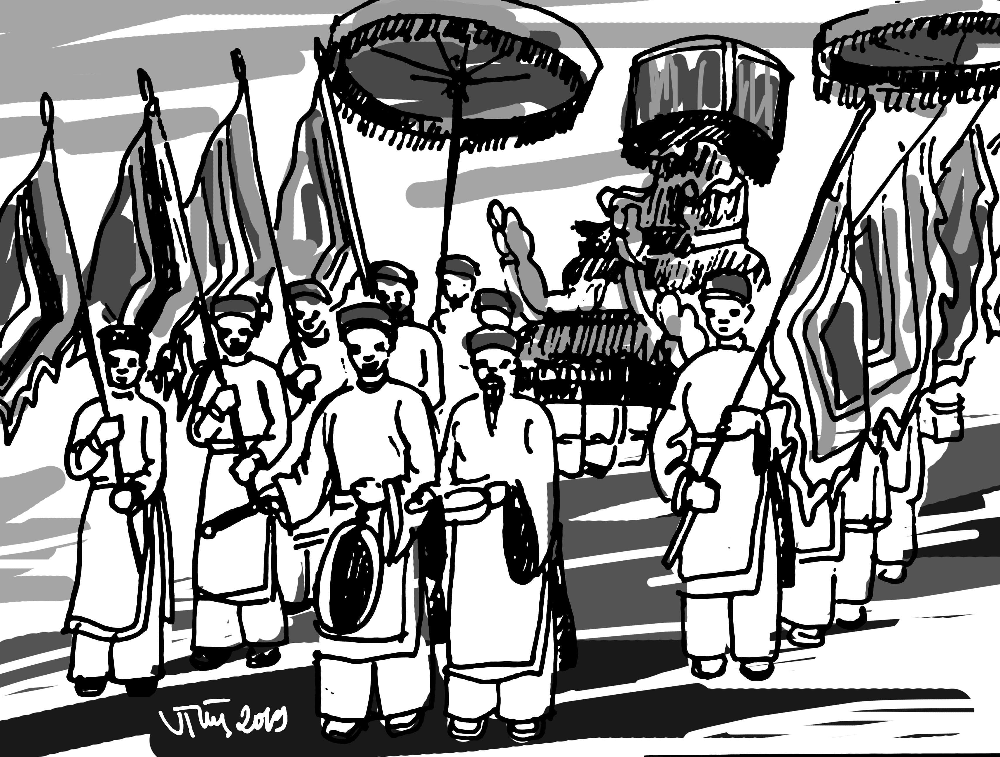 Về nghe trống hội