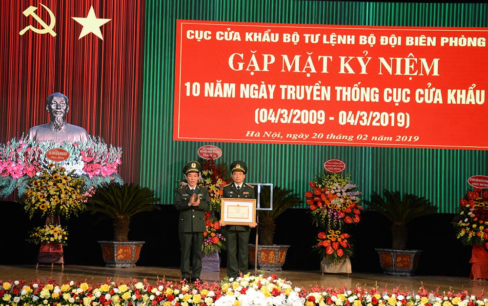 Cục Cửa khẩu, Bộ tư lệnh Bộ đội Biên phòng gặp mặt kỷ niệm 10 năm Ngày truyền thống